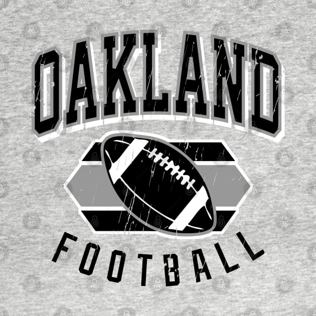 Vintage Oakland Football by funandgames